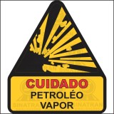  Cuidado - Petroléo vapor 
